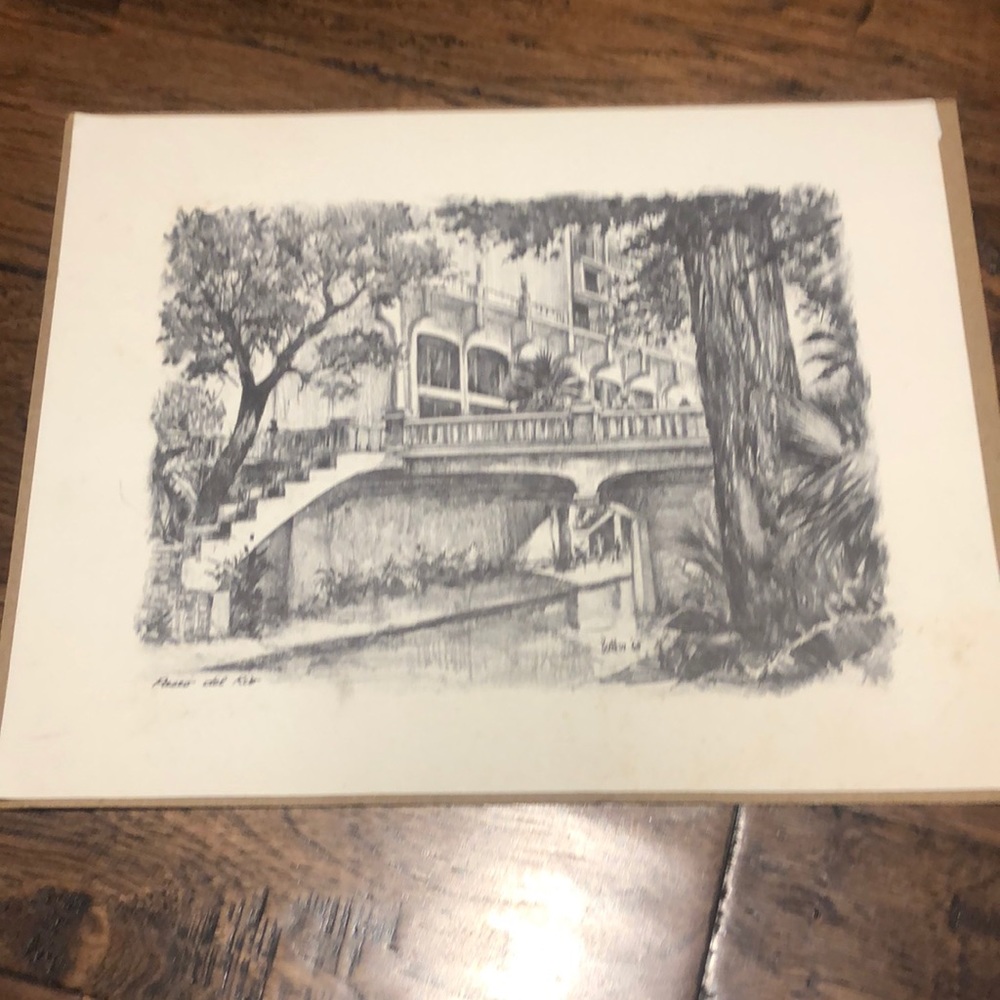 Paseo del Rio San Antonio Riverwalk Print